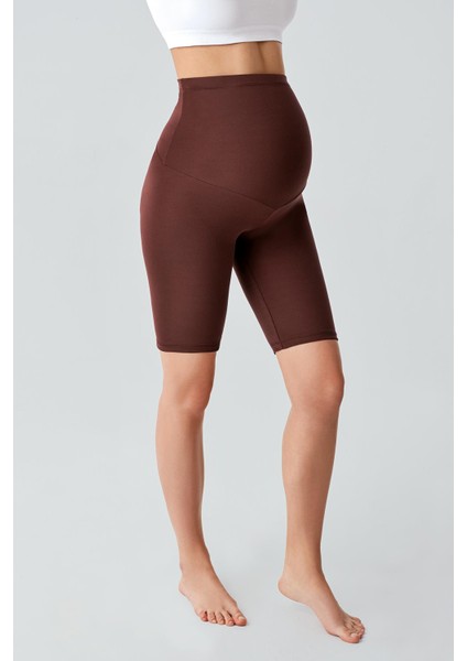 Diz Üstü Biker Esnek Ayarlanabilir Bel Hamile Tayt T12 modelleri