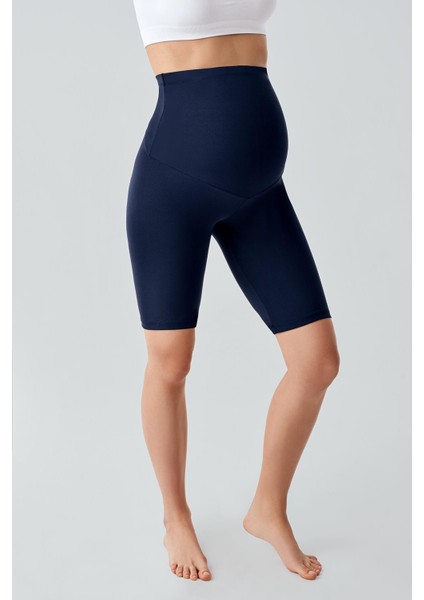 Diz Üstü Biker Esnek Ayarlanabilir Bel Hamile Tayt T12 fiyatları