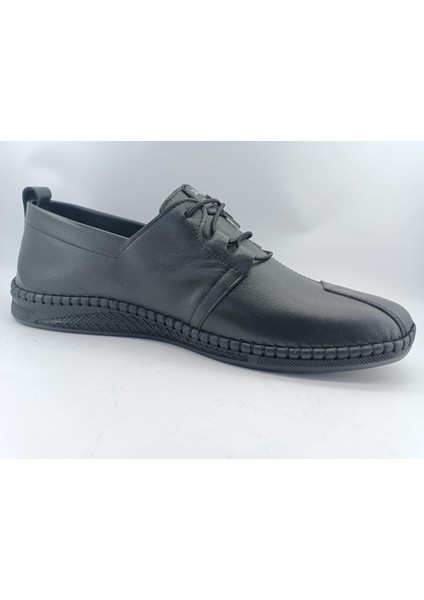 Siyah Deri Poliüretan Taban Erkek Ayakkabı fiyatları