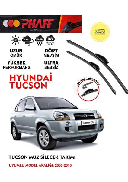 Hyundai Tucson Silecek 2010 Model Araca Özel Aparat