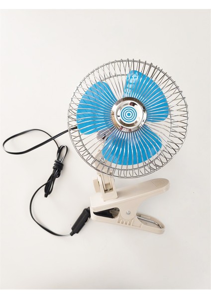 Oto Vantilatör 12 Volt 6 Inç Mandallı Çakmaklık Girişli 6400301