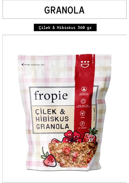 Çilek&hibiskus Granola 360G