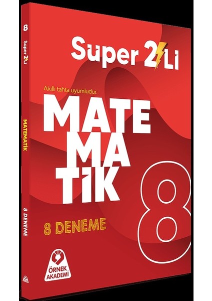 8. Sınıf Matematik 8 Deneme Örnek Akademi