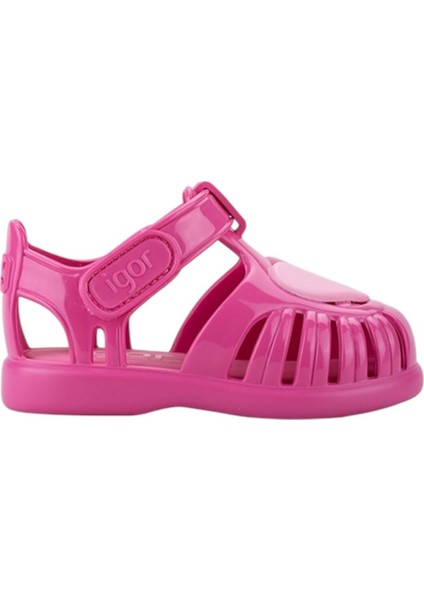 Tobby Gloss Love Çocuk Sandalet Fuşya