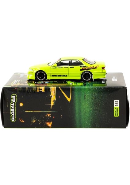 Works 1/64 Vertex Toyota Mark Iı JZX100 Light Green - Tokyo Auto Salon 2025 Special Edition