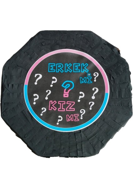 Pinyata Cinsiyet Belirleme Sopalı 42 cm Sopalı