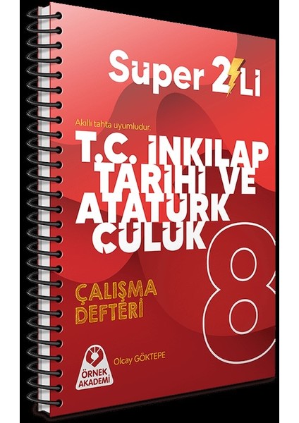 Örnek Akademi 8.sınıf T.c. Inkılap Tarihi ve Atatürkçülük Çalışma Fasikülü