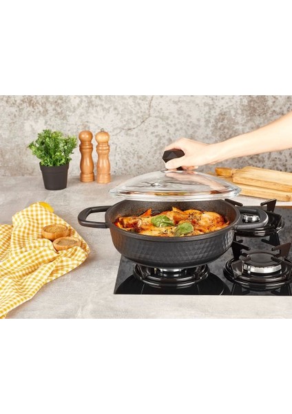 Motto Basık Tencere 24CM 2532