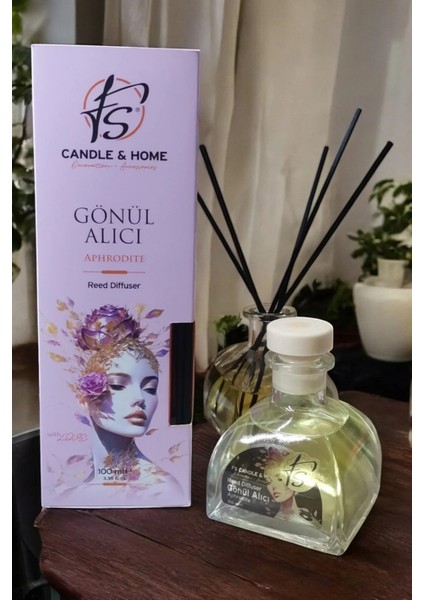 Gül Bahçesi - Garden Rose Çubuklu Oda Kokusu - Reed Diffuser - 100 ml