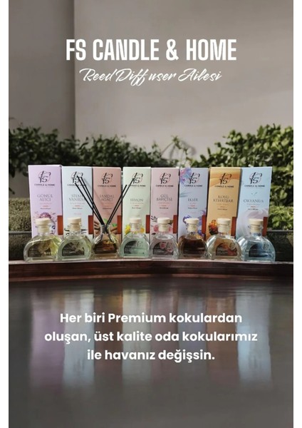 Gül Bahçesi - Garden Rose Çubuklu Oda Kokusu - Reed Diffuser - 100 ml indirimleri