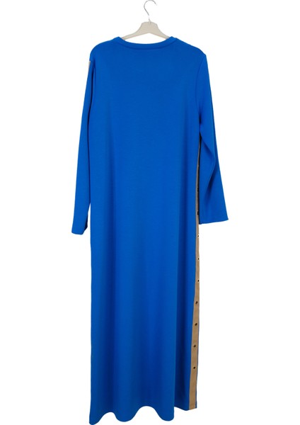 1374 Gizemli Kuşgözlü Garnili Elbise fiyatları