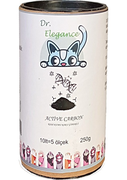 Kedi Kumu Koku Giderici Aktif Karbonlu 250 gr