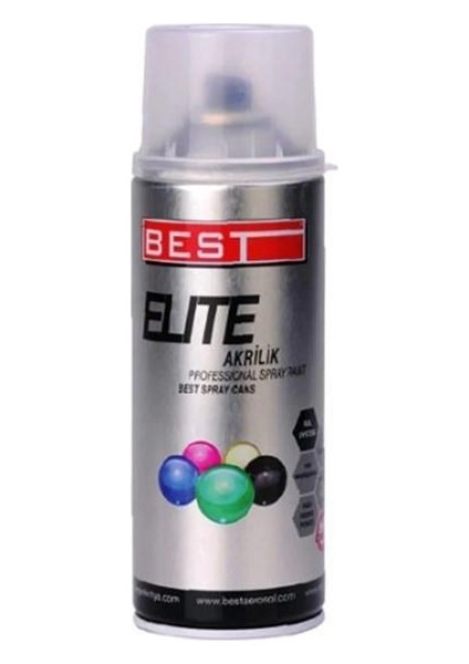 Best Elite 8016 Çelik Kapı Kahve Akrilik Sprey Boya 400 ml