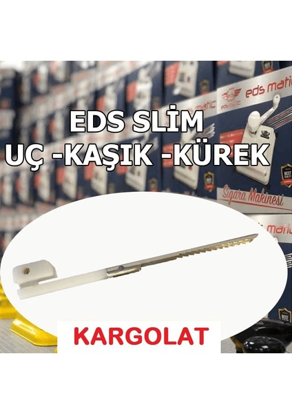 3'lü Set Eds Slim Ürün Kesme Makinası Yedek Kaşık Ince Sarım Yedek Uc Kürek ( Lisinya )