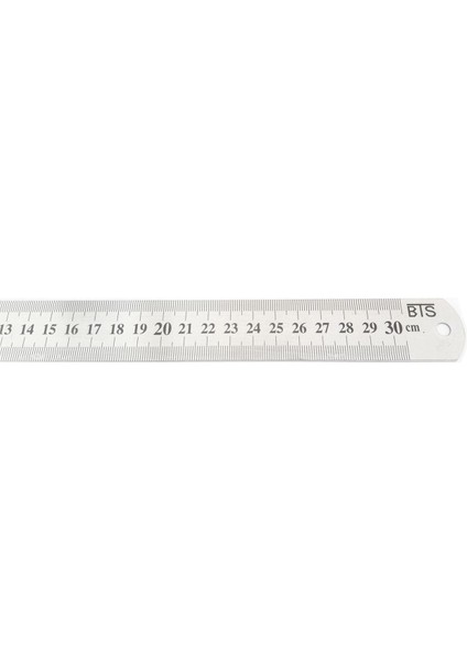 Bts 12255 Çelik Cetvel 30 cm 20 mm