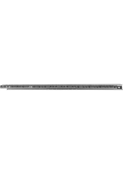 Çift Açılım 17 mm Teleskopik Bilyeli Çekmece Rayı 41 cm