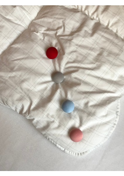 Mantar Şekilli Yorgan, Nevresim Sabitleme Klipsi Gri Renk indirimleri