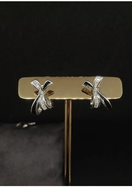 Siyah Kurdele Gümüş Takı Seti - Kolye Ucu, Küpe ve Yüzük - Şık ve Zarif Tasarım modelleri