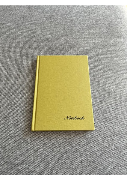 A5 Sert Kapaklı Yağ Yeşili Defter (Açık Yeşil)
