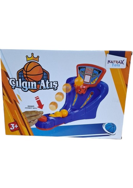 Çılgın Atış 223 Mini Basket Oyunu 3+