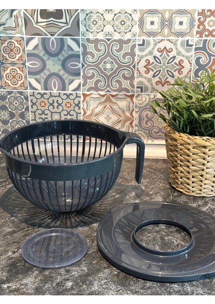 Gri Kapaklı Karıştırma Kabı 3 Litre Kırmızı fiyatları