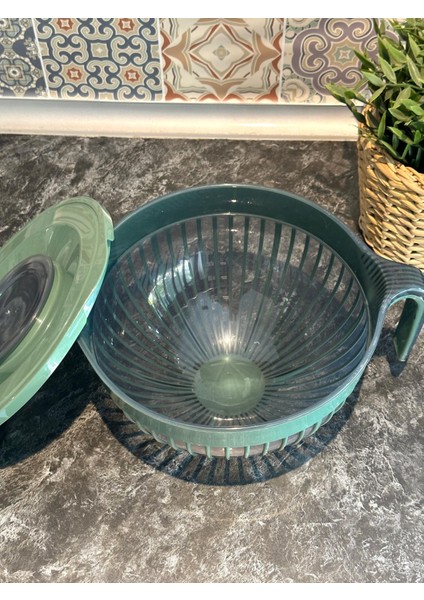 Yeşil Kapaklı Karıştırma Kabı 3 Litre fiyatları