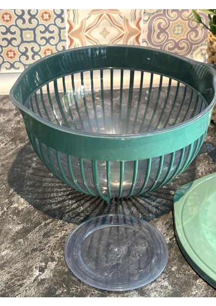 Yeşil Kapaklı Karıştırma Kabı 3 Litre modelleri