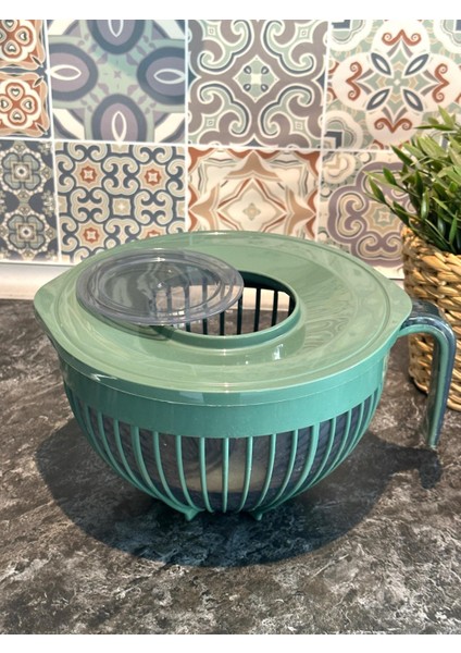 Yeşil Kapaklı Karıştırma Kabı 3 Litre fırsatları