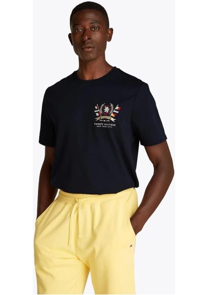 Tomyy Hilfiger Crest Erkek T-Shirt MW0MW39970