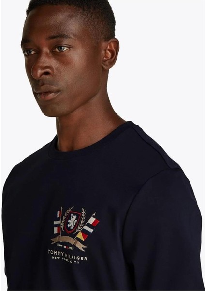 Tomyy Hilfiger Crest Erkek T-Shirt MW0MW39970