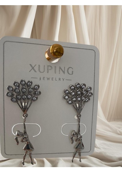 Xupıng Paslanmaz Çelik Balon Küpe