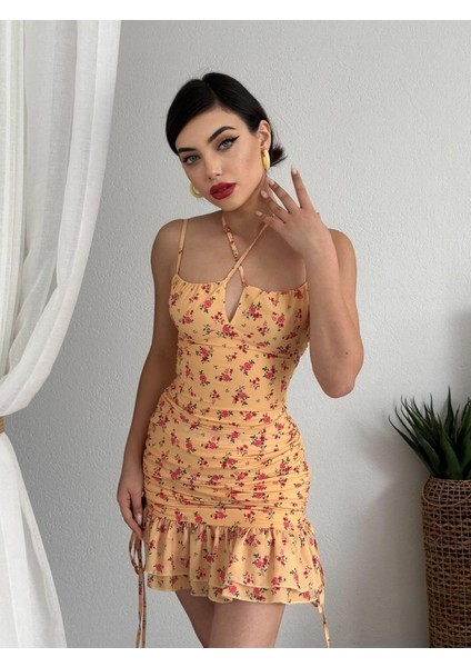 Darcie Ip Askılı Elbise