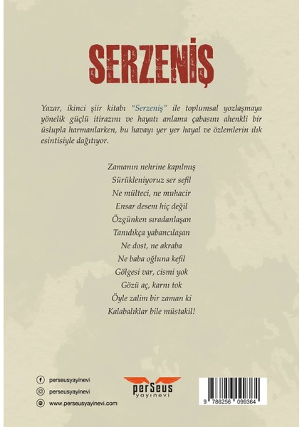Serzeniş - M. Ferit Can, Perseus Yayınevi