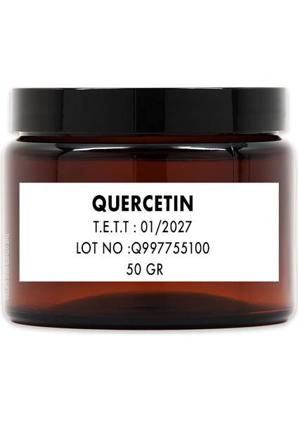 Quercetin Hammadde 50 Gr. – Yüksek Saflıkta Doğal Flavonoid