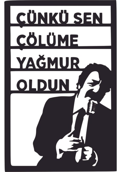 Müslüm Baba Ev Dekorasyon Tablo