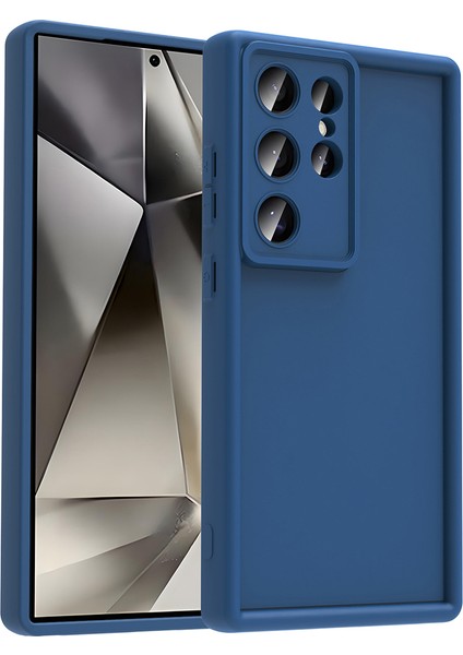 Samsung Galaxy S24 Ultra Kılıf Kamera Korumalı Vrdr Ananas Kapak - Koyu Yeşil