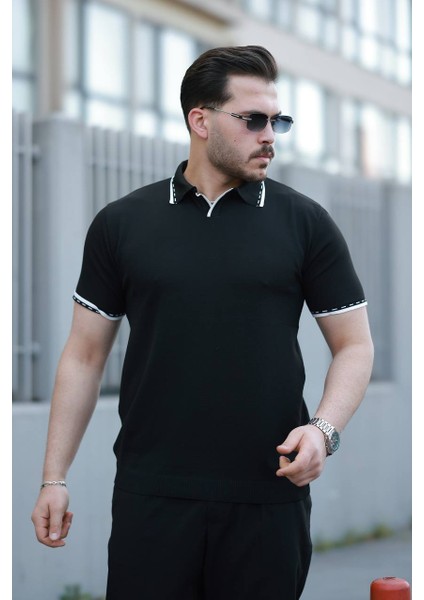 Hemşire Yaka Polyemid Triko Tshirt