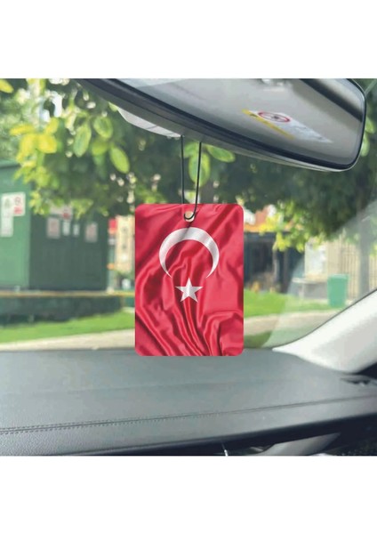 Türk Bayrağı Oto Kokusu 20 Adet Araç Içi Oto Kokusu