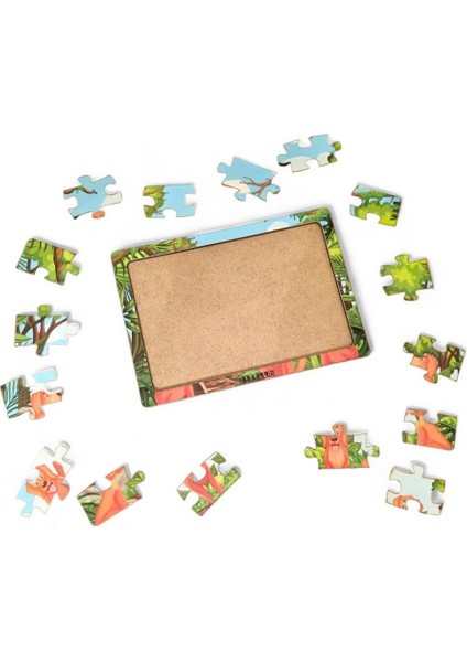 Köpekler 16 Parça Eğitici Öğretici Ahşap Çocuk Puzzle Yapboz Bebek Çocuk Oyuncak fiyatları