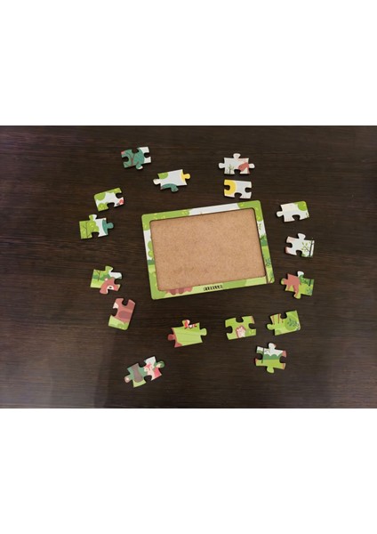 Hayvanlar Alemi 11 - 16 Parça Eğitici Öğretici Ahşap Çocuk Puzzle Yapboz Bebek Çocuk Oyuncak fırsatları