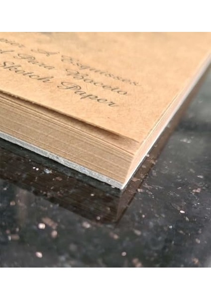 Kraft Kağıt A5 Eskiz Defteri 90 Gr. Spiralli 50 Yaprak Sketchbook
