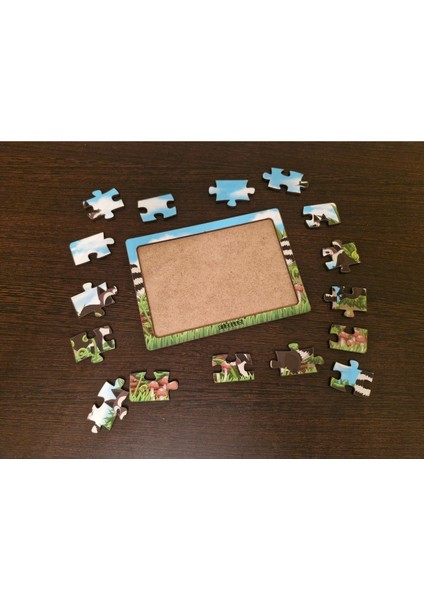 Rakunlar 16 Parça Eğitici Öğretici Ahşap Çocuk Puzzle Yapboz Bebek Çocuk Oyuncak fırsatları