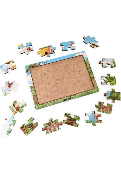 Arılar 16 Parça Eğitici ve Öğretici Ahşap Çocuk Puzzle & Yapboz Bebek Çocuk Oyuncak fiyatları