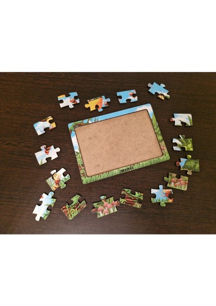 Arılar 16 Parça Eğitici ve Öğretici Ahşap Çocuk Puzzle & Yapboz Bebek Çocuk Oyuncak modelleri