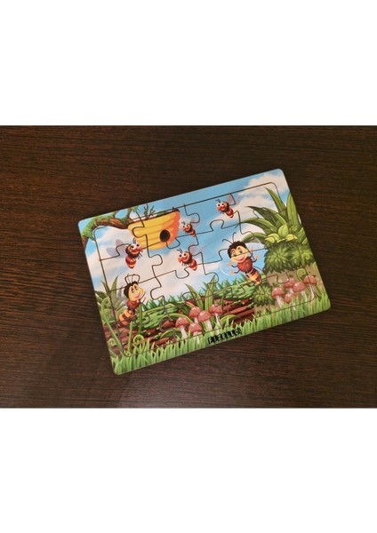 Arılar 16 Parça Eğitici ve Öğretici Ahşap Çocuk Puzzle & Yapboz Bebek Çocuk Oyuncak fırsatları