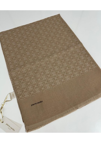Elegans Monogram Şal-75 x 190-090700-981 Gold