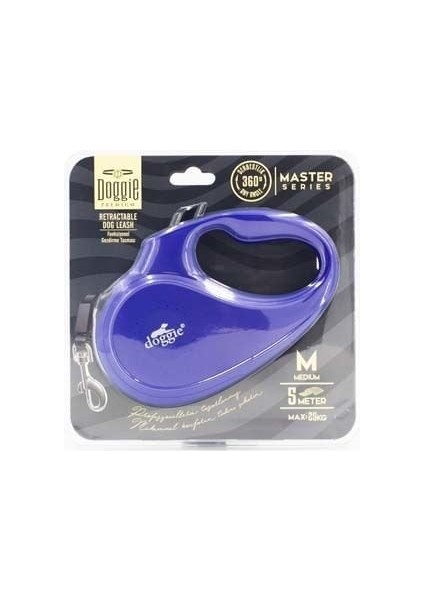Master Otomatik Köpek Uzatma Tasması Medium Royal Mavi 25 kg 5 mt fiyatları