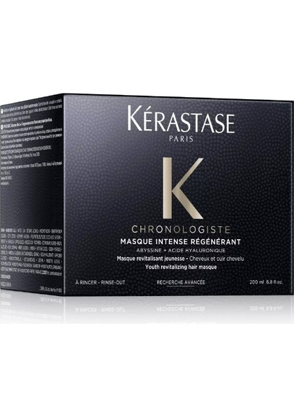 Chronologiste Masque Intense Régénérant Tüm Saç Tipleri İçin Yenileyici ve Yoğun Havyarlı Saç Maskesi 200 ml fırsatları