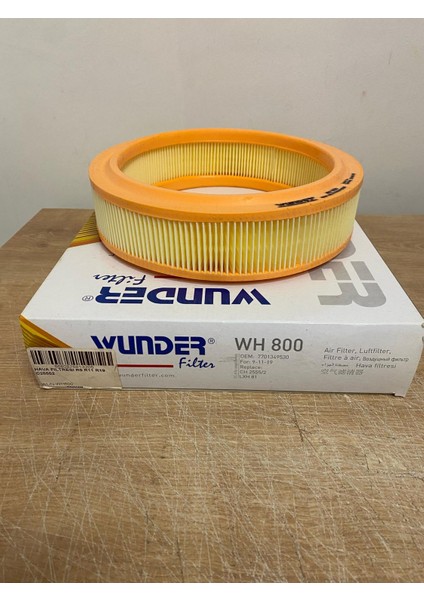 Wunder WH800 Hava Filtresi Renault R9 R11 R19