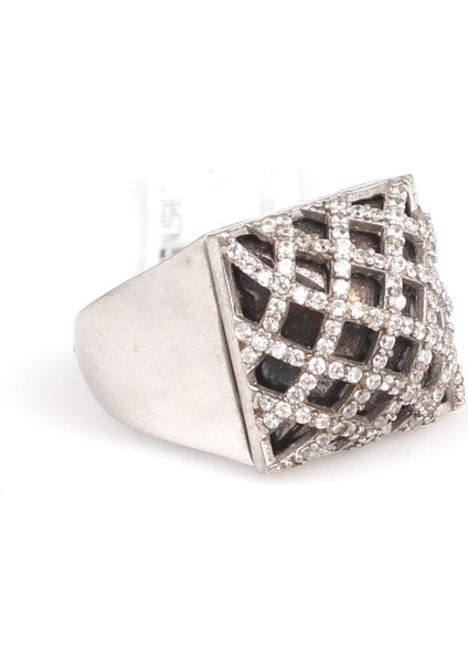 925 Ayar Gümüş Modern Tasarım Yüzük fiyatları